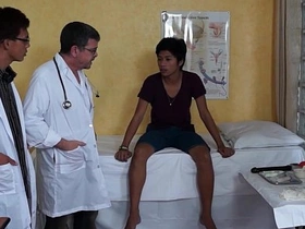 Asian twinks seek expert advice on their kinky bareback sex. The doctor, a fellow enthusiast, offers a steamy exam and prescription for more action. Expect intense fucking and raw passion in this medicalized gay encounter.