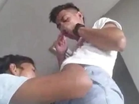 A young Asian lad eagerly offers his mouth to a thick, juicy cock, expertly navigating it with his tongue. His host moans in pleasure as the lad skillfully works his magic.
