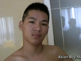 Asian twinks with bigcocks indulge in solo sessions, showcasing their impressive members and skills. From smooth to hairy, they'll leave you breathless as they stroke to climax.