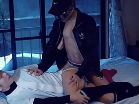 Japanese twink gets his tight hole stretched by a fisting master, while also getting railed by a big dick. A wild ride of extreme pleasure and intense pain.