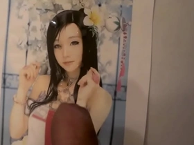 A sizzling Japanese teen, a cosplay enthusiast, tantalizes with her youthful allure. She skillfully teases and pleasures herself, culminating in an explosive climax, earning a generous cum tribute.