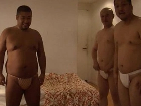 Japanese gay boys indulge in a wild session of self-pleasure and mutual masturbation, culminating in a hot three-way. Their youthful energy and raw passion make for an unforgettable experience.