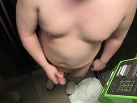 A Japanese teen with a sexy chubby figure and a smooth pussy calls for a public fuck. A well-endowed guy fulfills her request, leading to a wild and messy climax.