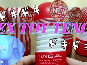 Japanese university student indulges in a solo pleasure session, using a Tenga to stroke his hard shaft and fill the cup with his warm load. A steamy, intimate journey.