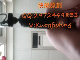 Soloboy explores extreme pleasure and pain with a Chinese inflatable anal plug. Unforeseen consequences lead to intense prolapse and intense fisting action, captured in this unfiltered amateur video.