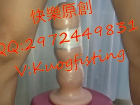 Soloboy explores extreme pleasure and pain, delving deep into his holes with a fist and butt plug. This Chinese amateur's wild ride pushes the boundaries of prolapse and fisting, offering a unique WSSJK experience.