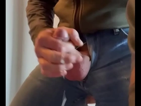 I am so horny in my ripped ass jeans